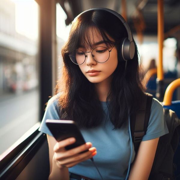 có nên đeo kính cận khi sử dụng điện thoại