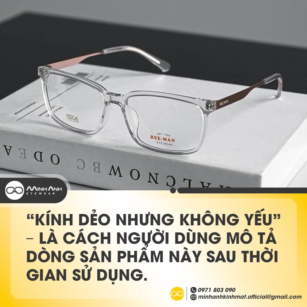 “Kính dẻo nhưng không yếu” – là cách người dùng mô tả dòng sản phẩm này sau thời gian sử dụng.