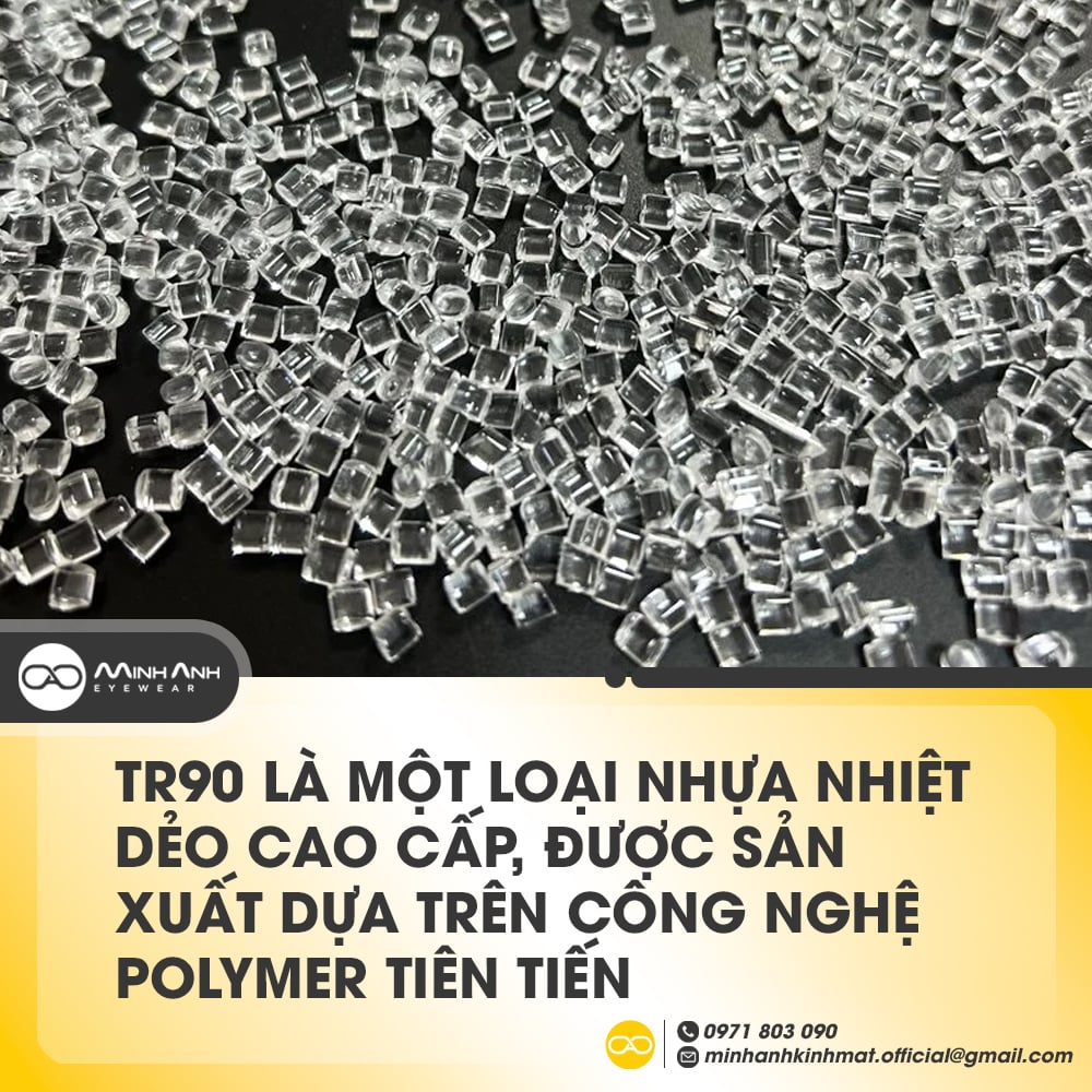 tr90 là một loại nhựa nhiệt dẻo cao cấp, được sản xuất dựa trên công nghệ polymer tiên tiến