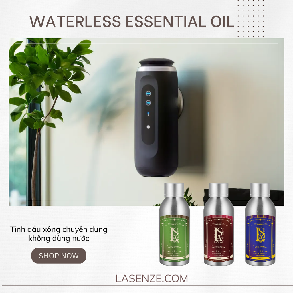 Máy Khuếch Tán Tinh Dầu Không Dùng Nước Aura Mist -  Giải Pháp Hương Thơm Chuyên Nghiệp Cho Mọi Không Gian