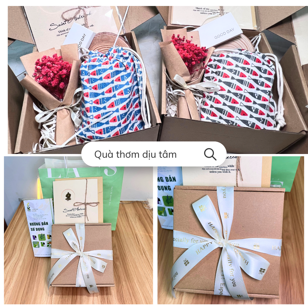 SET QUÀ TẶNG NẾN THƠM TẶNG CHỊ EM PHỤ NỮ NHÂN NGÀY 20/10