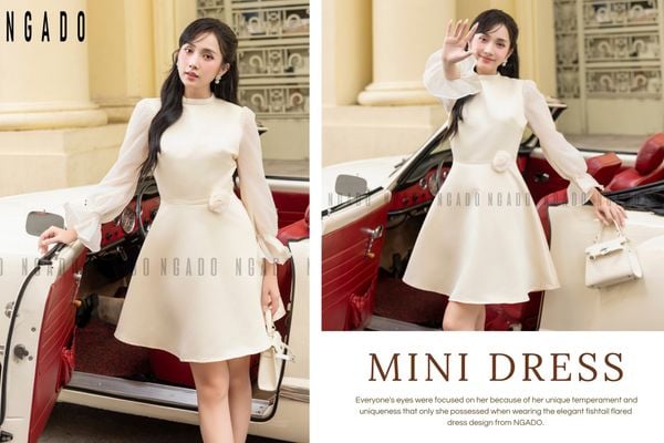 Hóa nàng tiểu thư kiêu kỳ với những kiểu đầm ngắn xinh bất hủ
