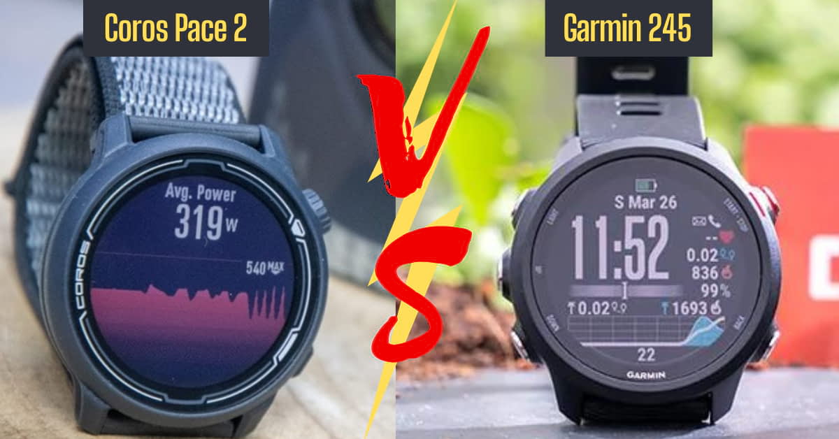 So sánh đồng hồ Coros và Garmin chi tiết NHẤT