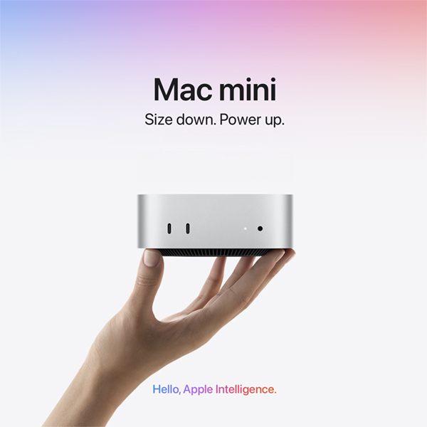 Apple ra mắt Mac Mini 2024: Nhỏ hơn. Chip M4 và M4 Pro