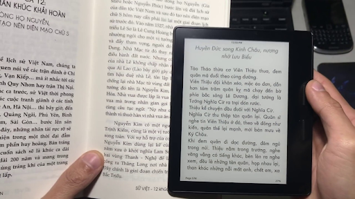 Các thiết bị máy đọc sách được thiết kế giao diện vô cùng đơn giản và dễ sử dụng