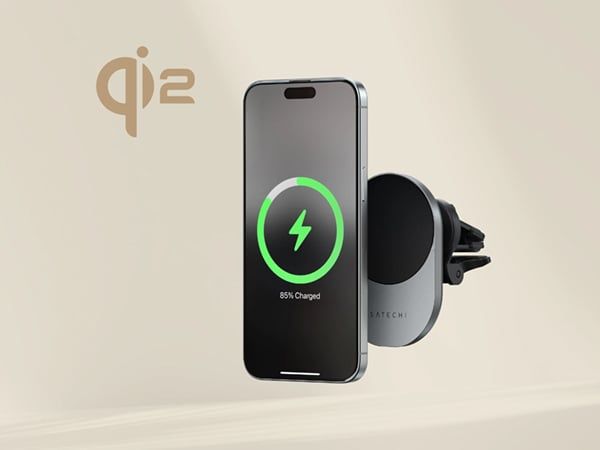 Đế sạc không dây Satechi Qi2 Wireless Car Charger