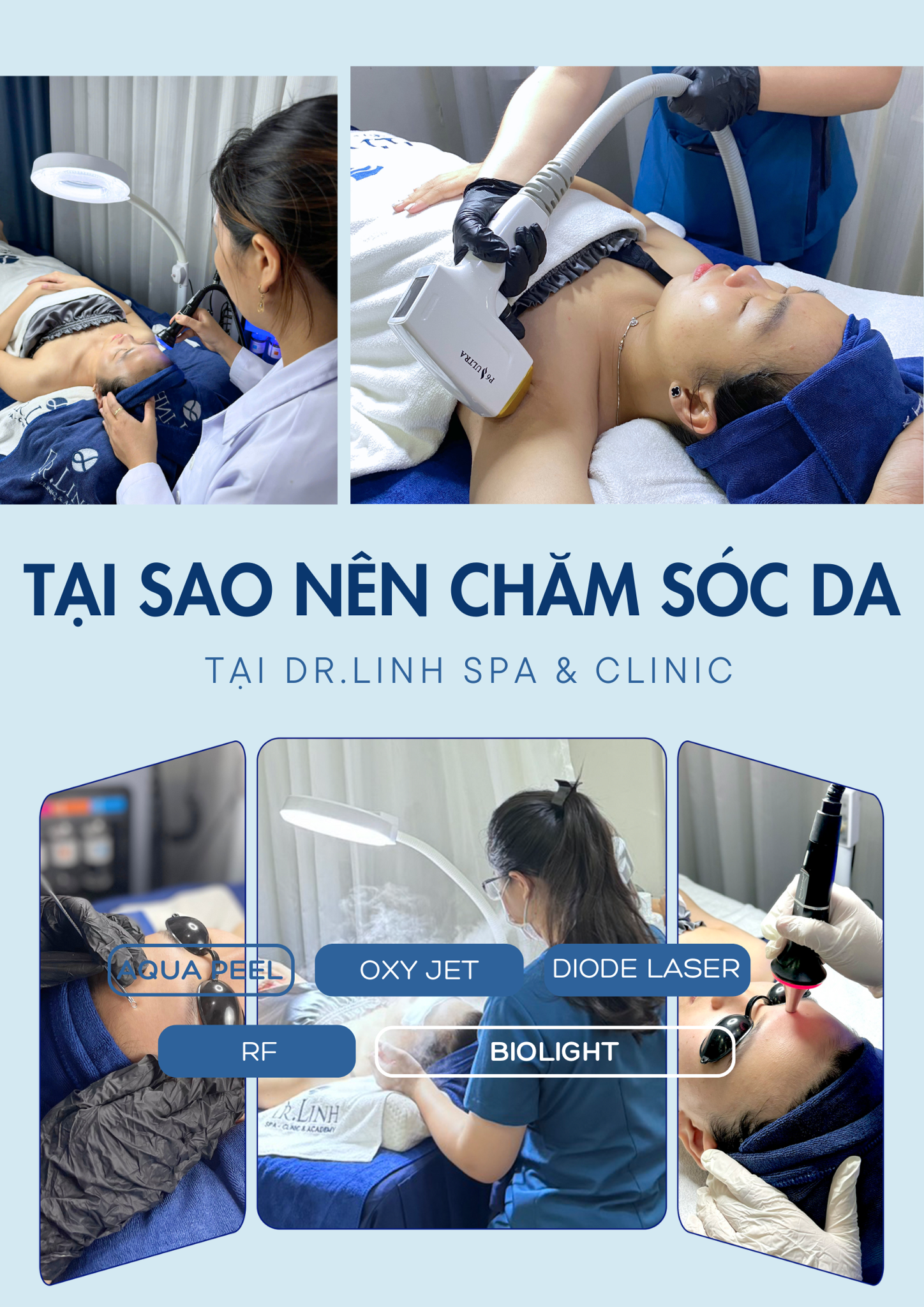 TẠI SAO NÊN CHĂM SÓC DA TẠI SPA?