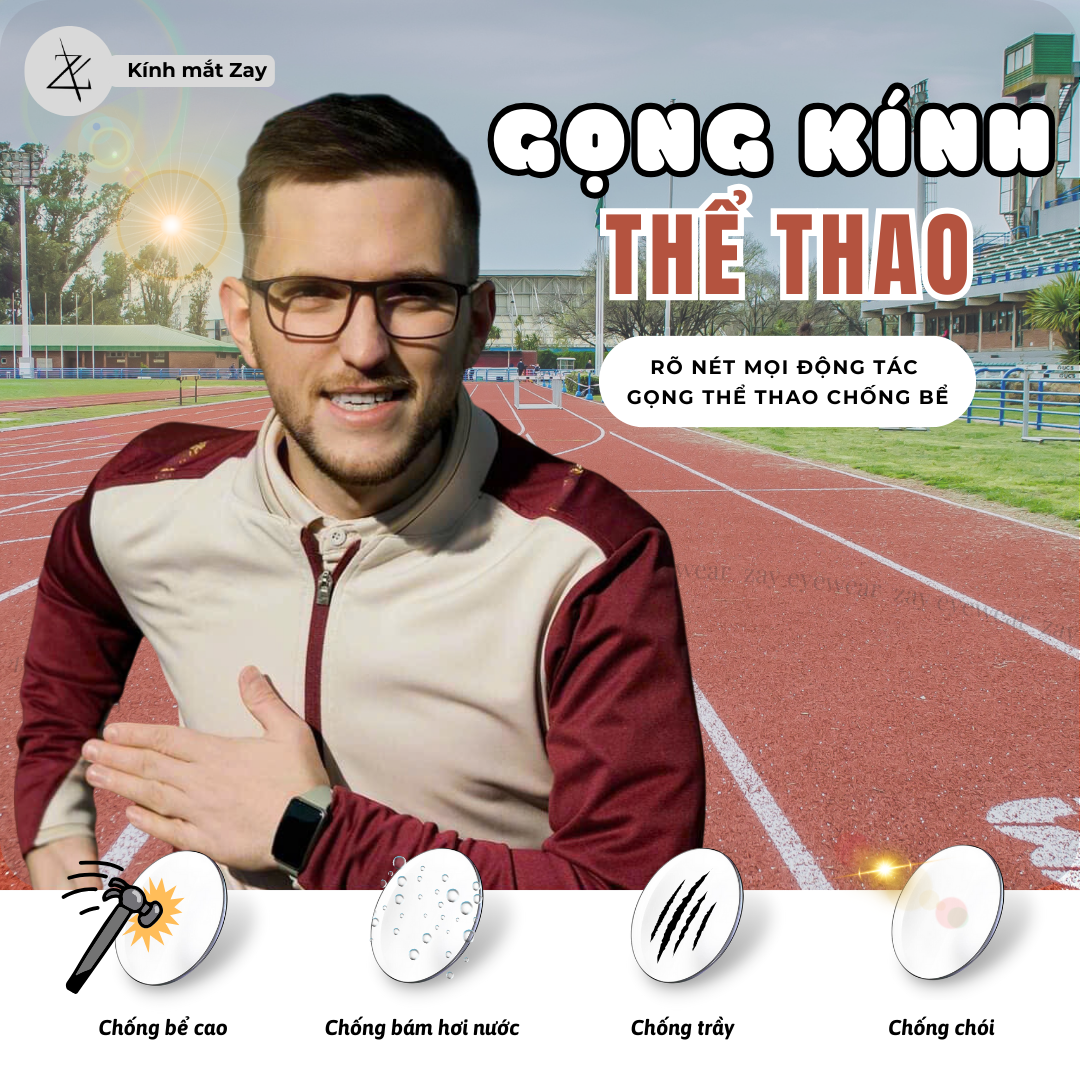 Gọng Kính Thể Thao có thể cắt CẬN được hay không?