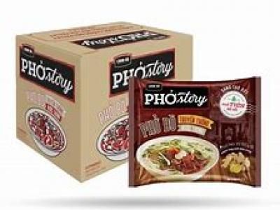 Lượng calo trong 1 gói phở ăn liền là bao nhiêu?