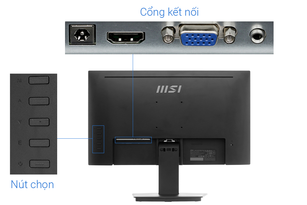 Màn hình máy tính MSI Pro MP223 21.45 inch VA 100Hz 1ms