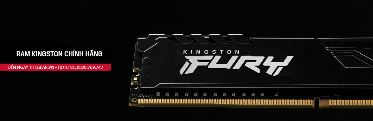 Ram Desktop Kingston Fury (KF436C17BBK2/16) 16GB (2x8GB) DDR4 3600Mhz