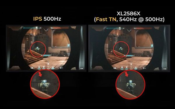 BenQ Zowie XL2586X: 540Hz - Mẫu Màn Hình Gaming Chuyên Nghiệp