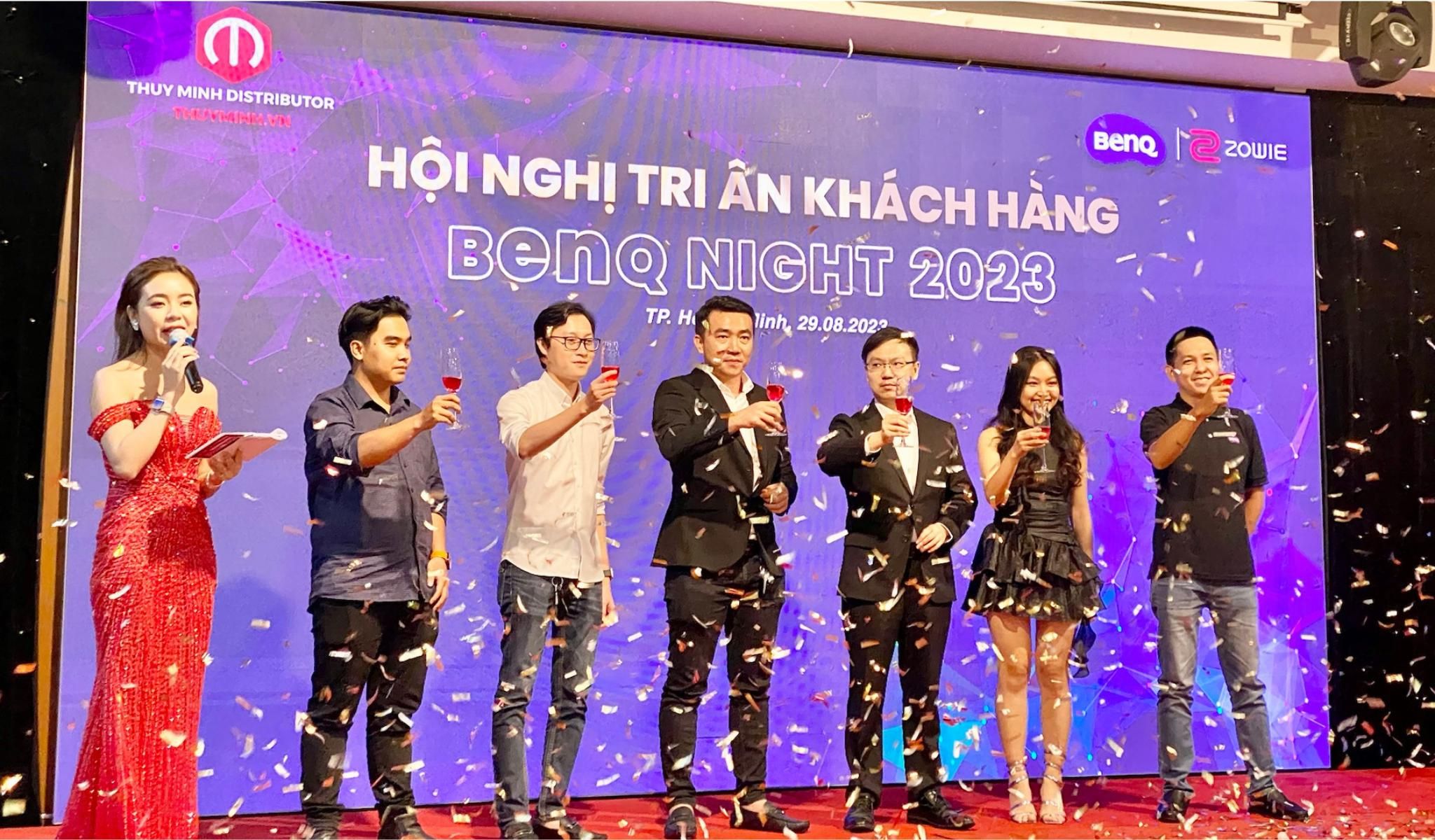 BenQ Night 2023: Thùy Minh tung chính sách bán hàng ưu đãi cho đại lý