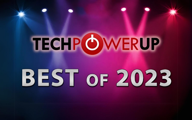 TechPowerUp - Xếp hạng phần cứng và trò chơi tốt nhất năm 2023