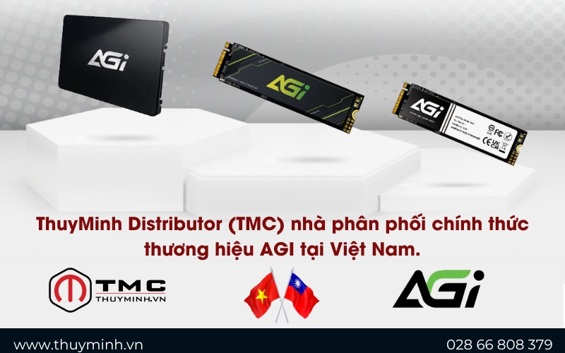 Thùy Minh Distributor (TMC) nhà phân phối chính thức các sản phẩm AGI tại Việt Nam