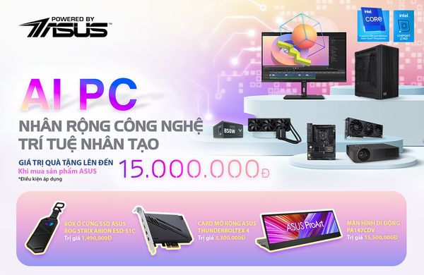 Asus tặng quà khủng Chào năm mới 2024