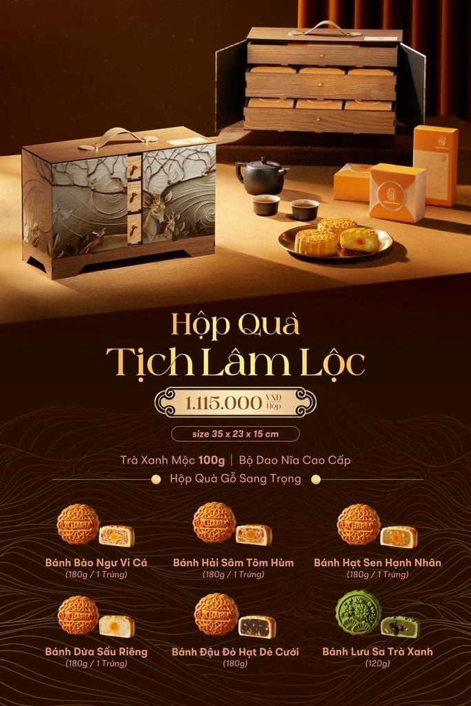 Bảng Báo Giá Bánh Trung Thu 2025