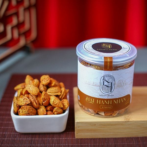 Hạnh nhân rang bơ