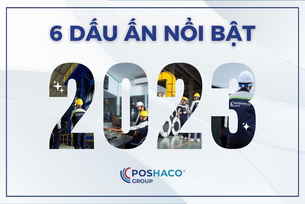 6 dấu ấn nổi bật của Tập đoàn Poshaco năm 2023