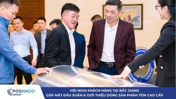 BÙNG NỔ NĂM MỚI CÙNG POSHACO – KỶ NGUYÊN TÔN MẠ MÀU CAO CẤP TRÊN NỀN MẠ HỢP KIM NHÔM-KẼM-MAGIE