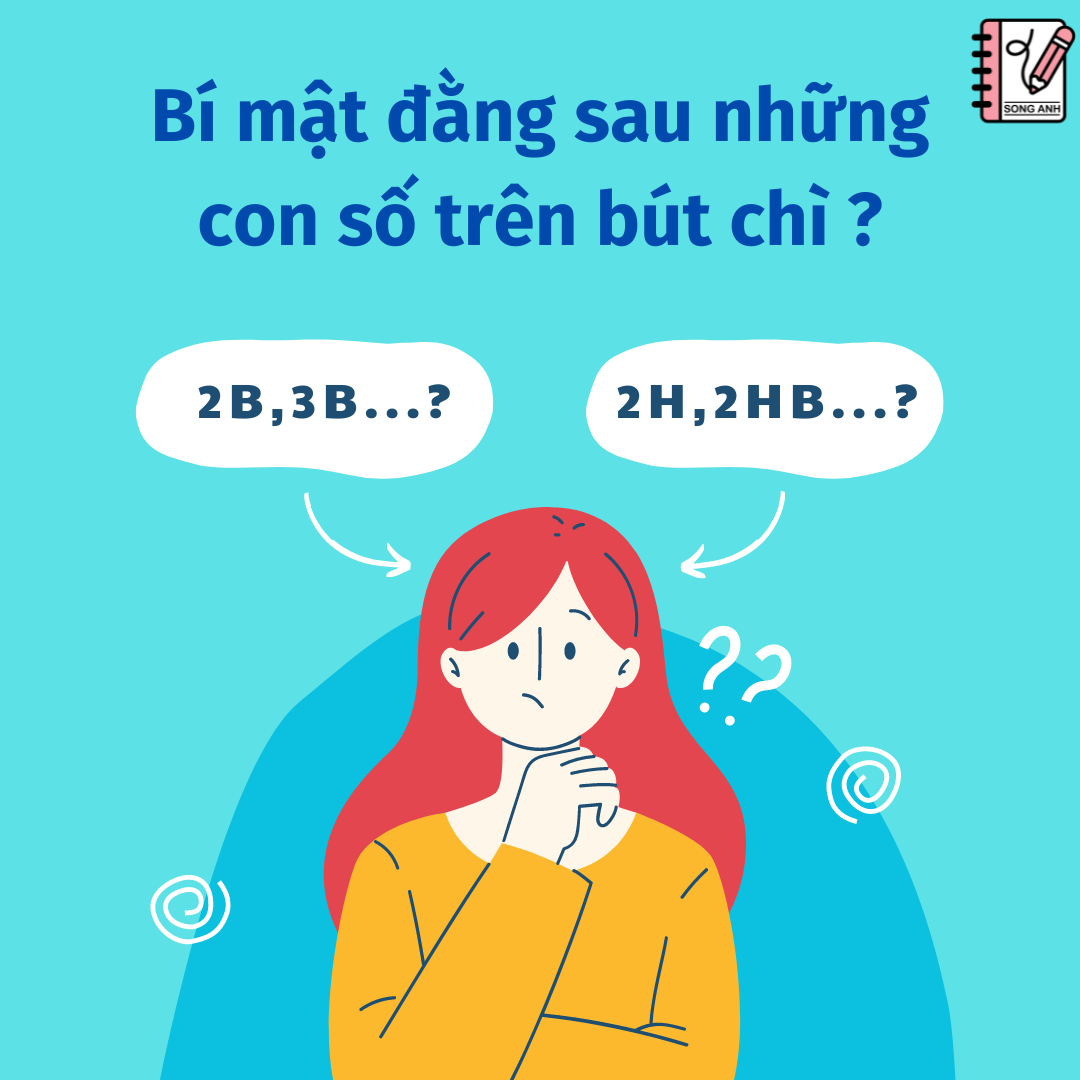 Bí mật đằng sau những con số trên bút chì ?