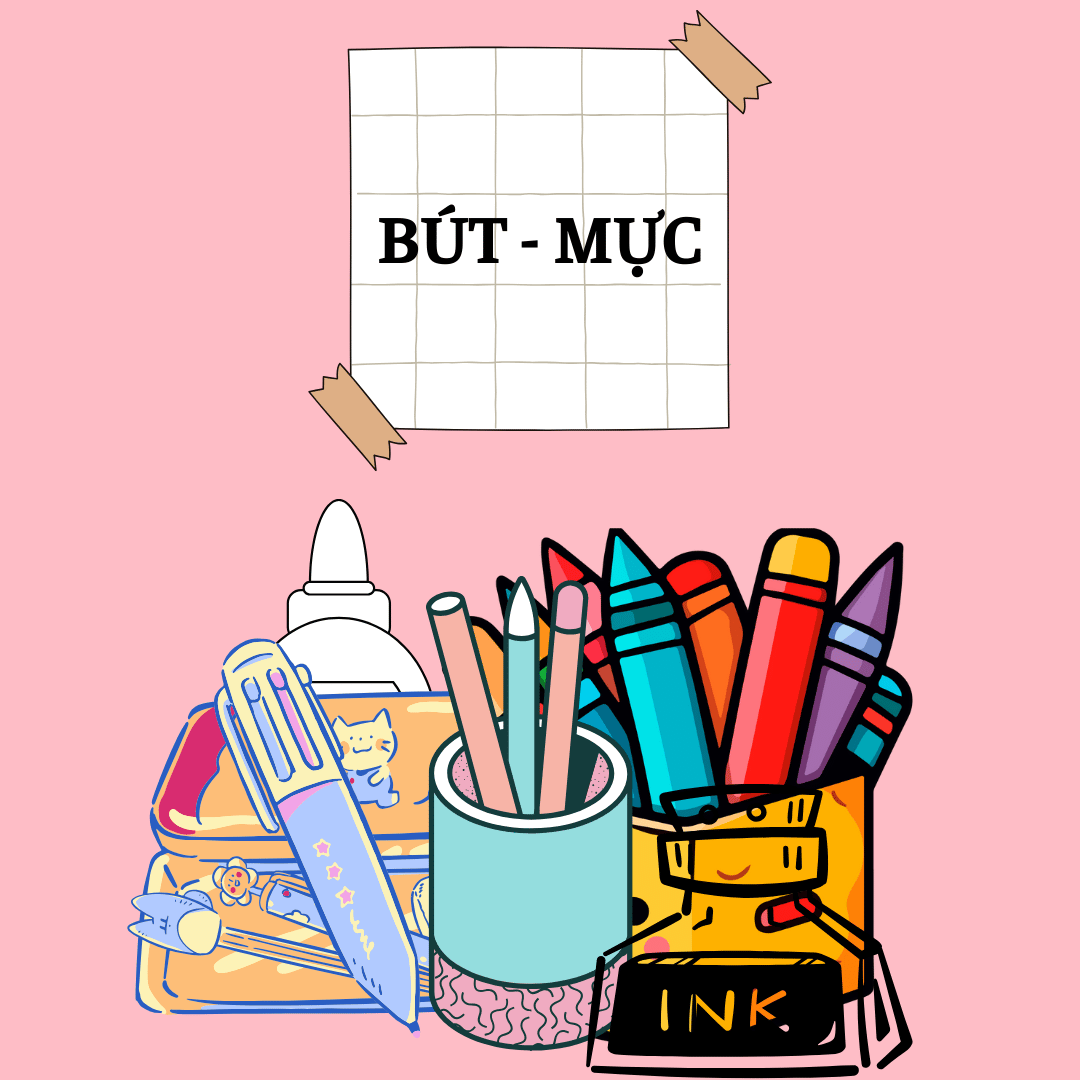 Bút Lông - Bút Bi - Bút Chì - Bút Xóa - Mực lông bảng/lông dầu