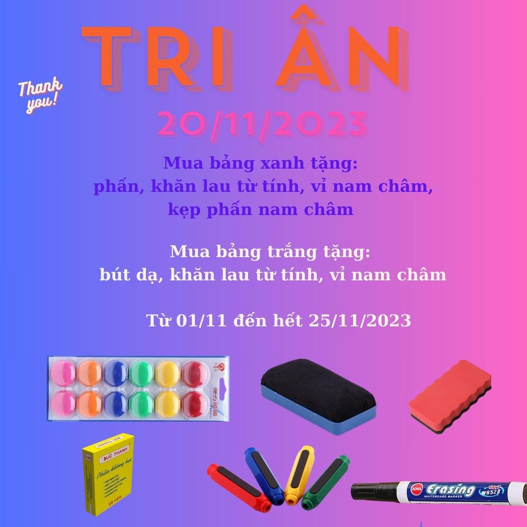 Khuyến mại nhân ngày nhà giáo việt nam