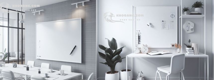 Bảng trắng viết bút dạ