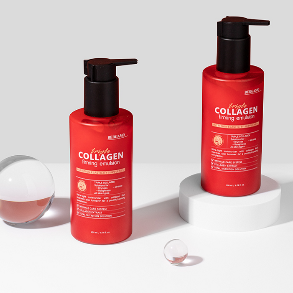 SỮA DƯỠNG DA CHỐNG LÃO HÓA COLLAGEN BERGAMO TRIPLE COLLAGEN FIRMING ESSENCE 200ML 3