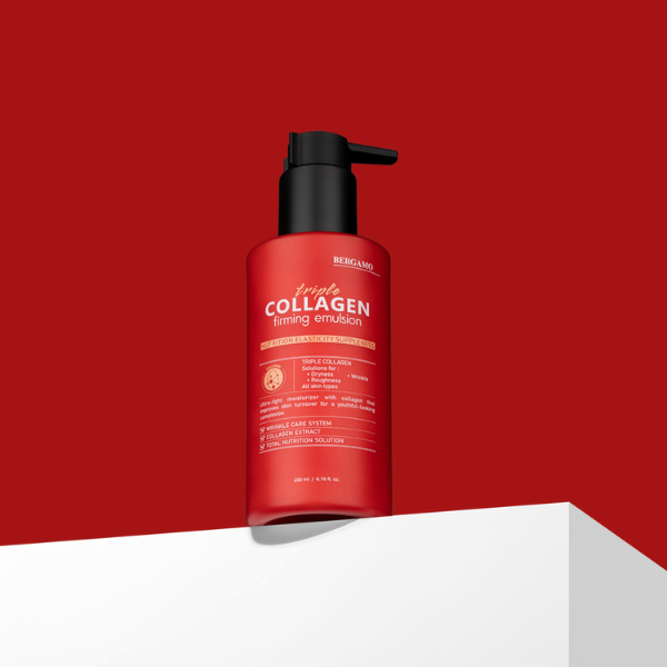 SỮA DƯỠNG DA CHỐNG LÃO HÓA COLLAGEN BERGAMO TRIPLE COLLAGEN FIRMING ESSENCE 200ML 1
