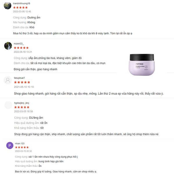 KEM DƯỠNG PHỤC HỒI TINH CHẤT PEPTIDE NAEXY 14