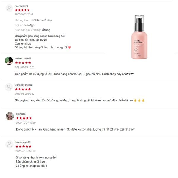 SERUM PHỤC HỒI COLLAGEN CĂNG BÓNG 14
