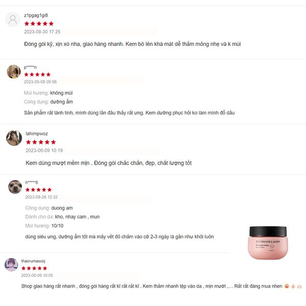KEM DƯỠNG PHỤC HỒI COLLAGEN 14
