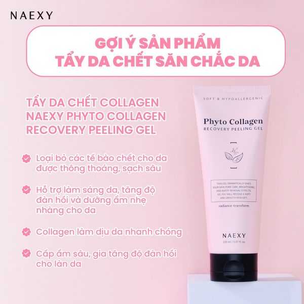 Tẩy da chết collagen Naexy Phyto Collagen Recovery Peeling Gel 150ml