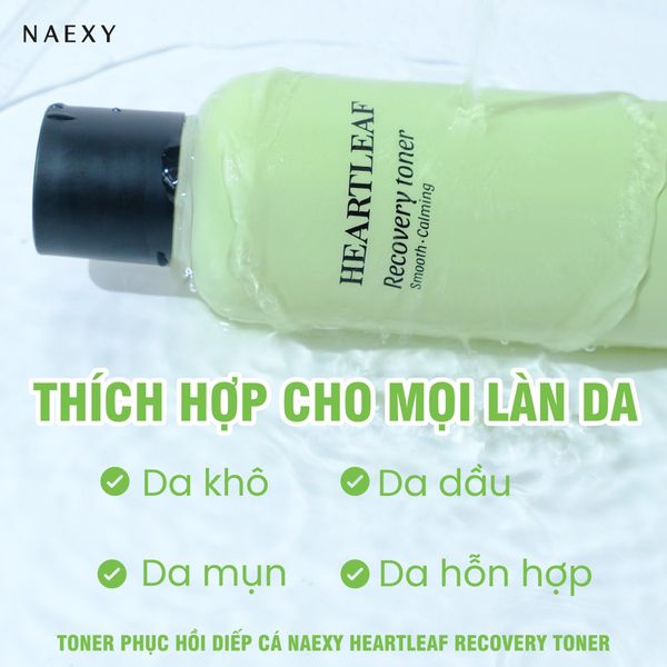 Thích hợp cho mọi loại da