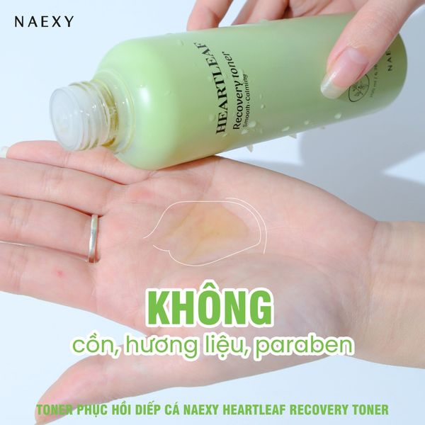 Với thành phần thuần chay không cồn, hương liệu, Paraben