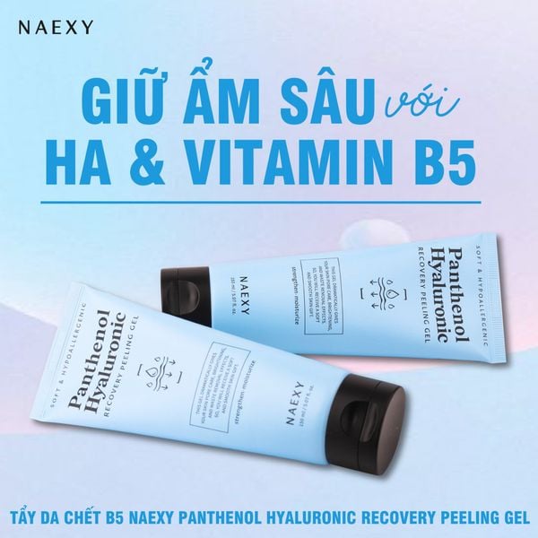 Giữ ẩm sâu với HA và Vitamin B5