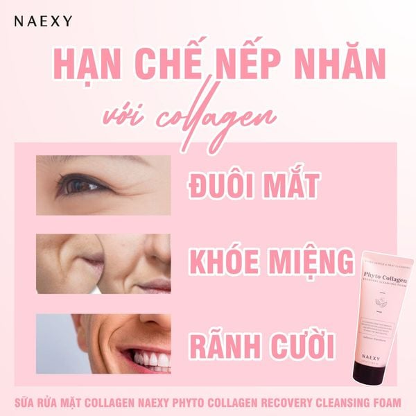 Hạn chế nếp nhăn với Collagen