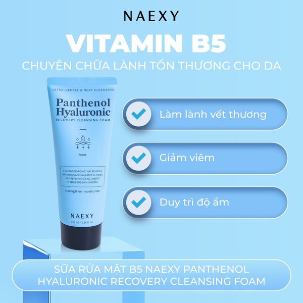 Vitamin B5: Chuyên chữa lành tổn thương cho da