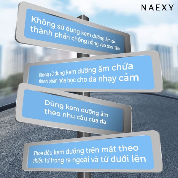 Sử dụng kem dưỡng đúng cách và hiệu quả