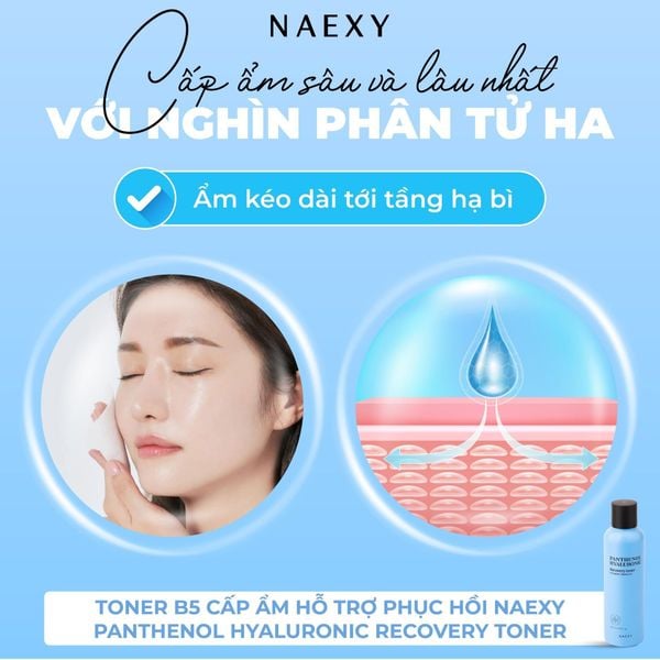 Cấp ẩm sâu va lâu nhất với nghìn phân tử HA