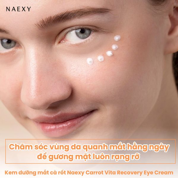 Chăm sóc vùng da quanh mắt hằng ngày để gương mặt luôn rạng rỡ