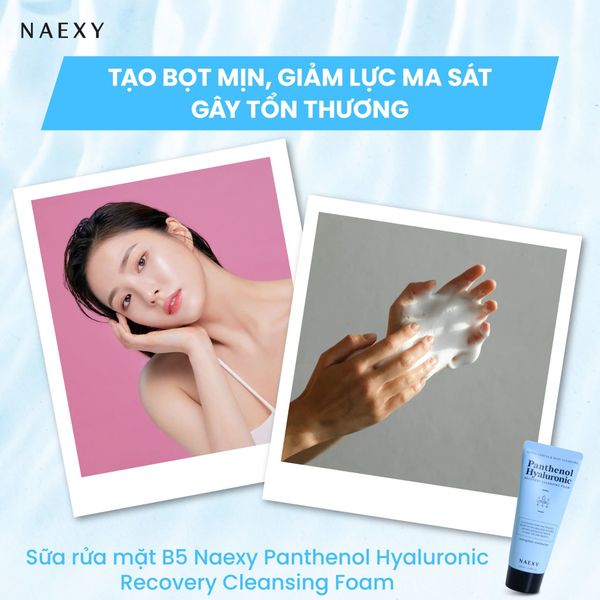 Tạo bọt mịn, giảm lực ma sát gây tổn thương