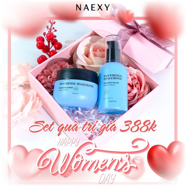 Combo Naexy Panthenol Hyaluronic