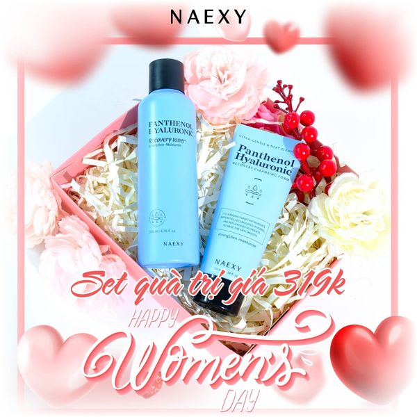 Combo Naexy Panthenol Hyaluronic