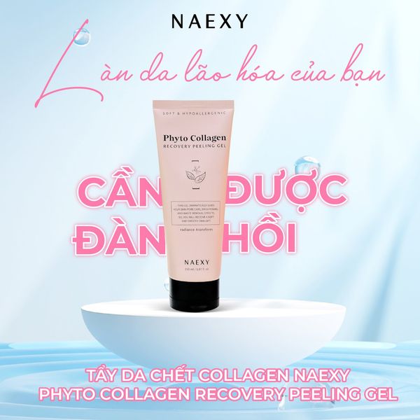 Tẩy da chết Collagen Naexy Phyto Collagen Recovery Peeling Gel 150ml