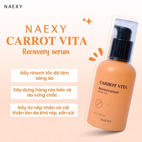 GIỚI THIỆU CHO BẠN SẢN PHẨM DƯỠNG DA CÓ CHIẾT XUẤT TỪ CÀ RỐT 1