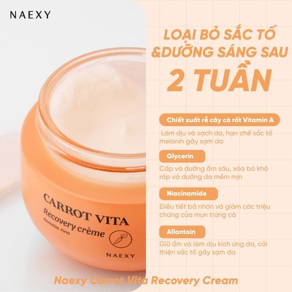 GIỚI THIỆU CHO BẠN SẢN PHẨM DƯỠNG DA CÓ CHIẾT XUẤT TỪ CÀ RỐT 3