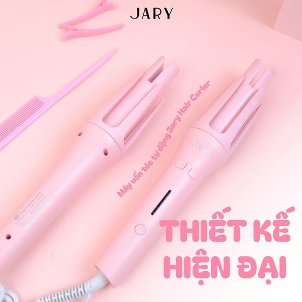 máy uốn tóc jary hồng