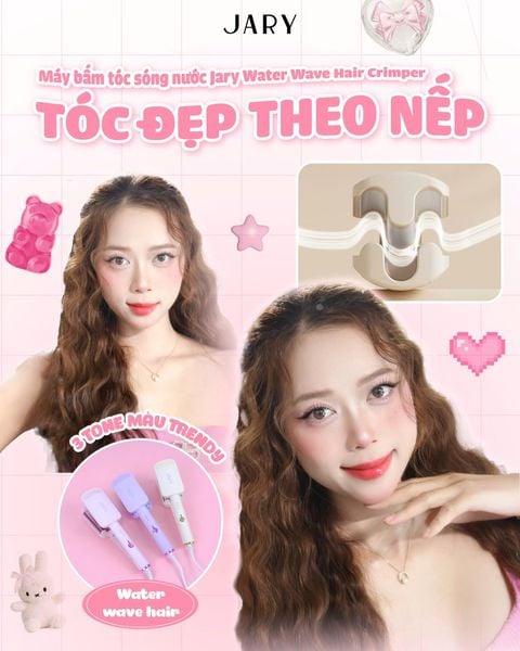 máy bấm tóc sóng nước 0